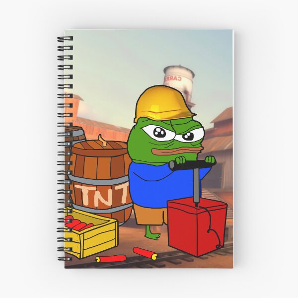 Item preview, Demoman Pepe TNT Demolition designed and sold by Slav-Art.