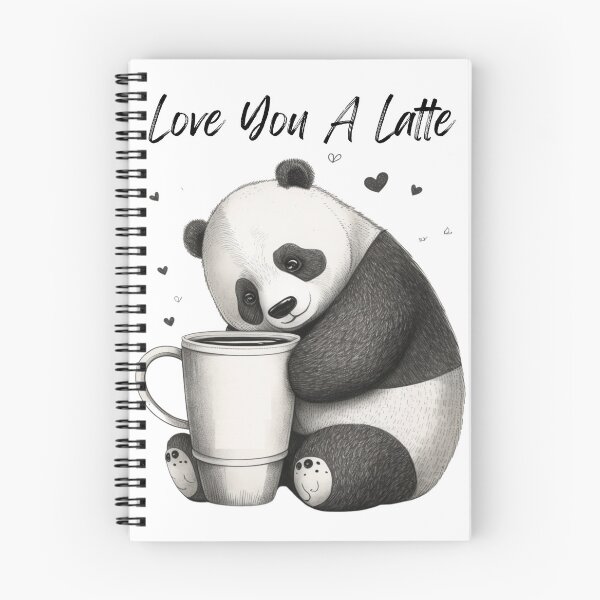 Item preview, Panda - Love You A Latte designed and sold by James Wright.