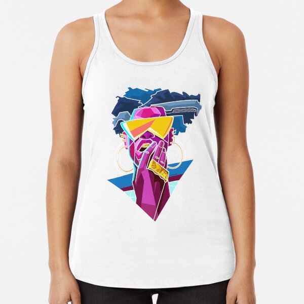 WOKE - Black & Beautiful Racerback Tank Top