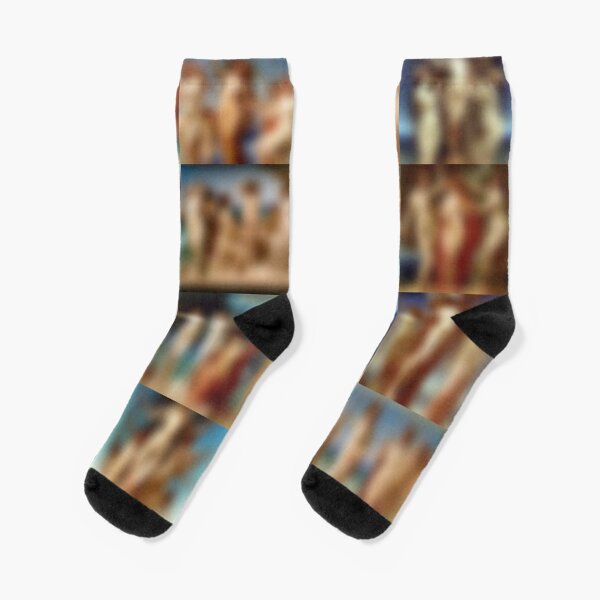 The Birth of Venus (Bouguereau), chiton, peplos, himation, chlamys.  Socks