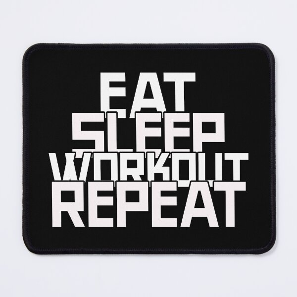 Item preview, Eat Sleep Workout Repeat designed and sold by Branch34Designs.