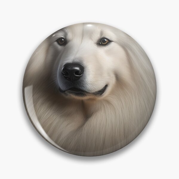 Item preview, Samoyed Dog Vintage Portrait 40 designed and sold by jetaiart.