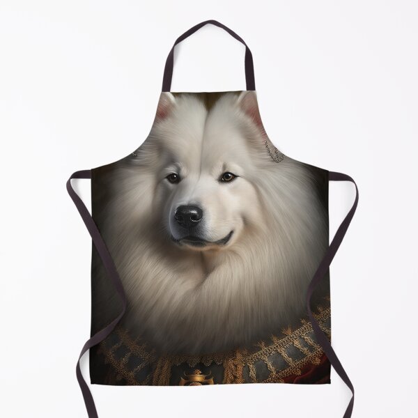 Item preview, Samoyed Dog Vintage Portrait 40 designed and sold by jetaiart.