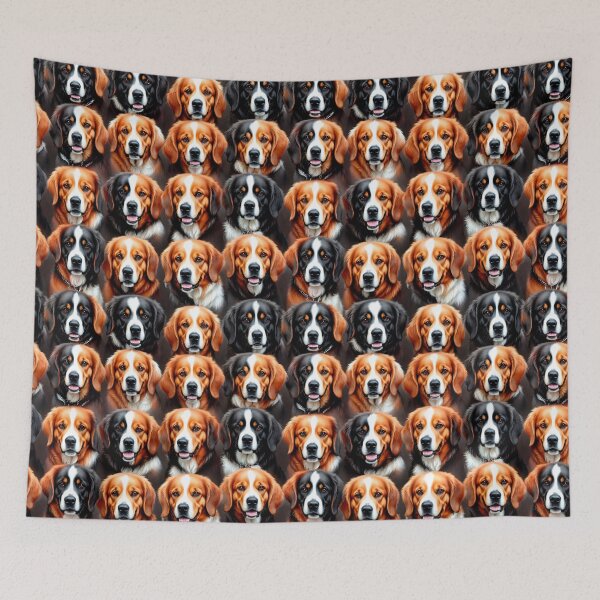 Item preview, Dogs Pattern designed and sold by excelente.