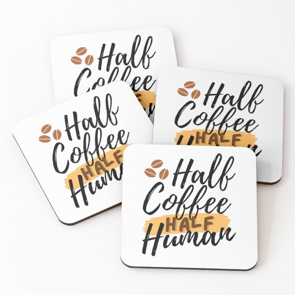 Item preview, Half Human Half Coffee Coffee lover mom Gift for Women designed and sold by MouDantArts.