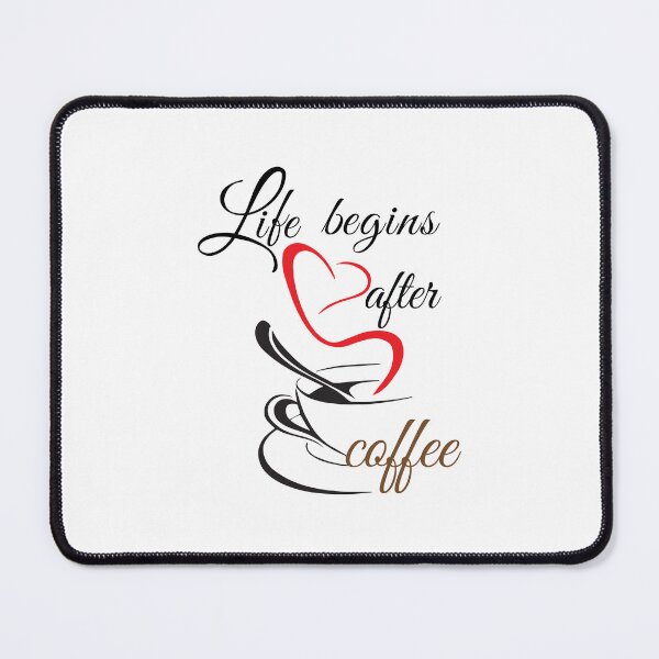 Item preview, Life begins after coffee designed and sold by OCNau.