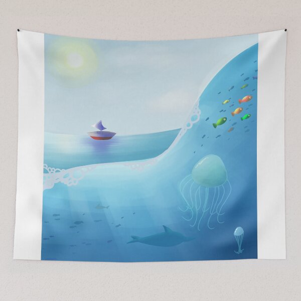 Item preview, The sea and its creatures designed and sold by Odelyn66.