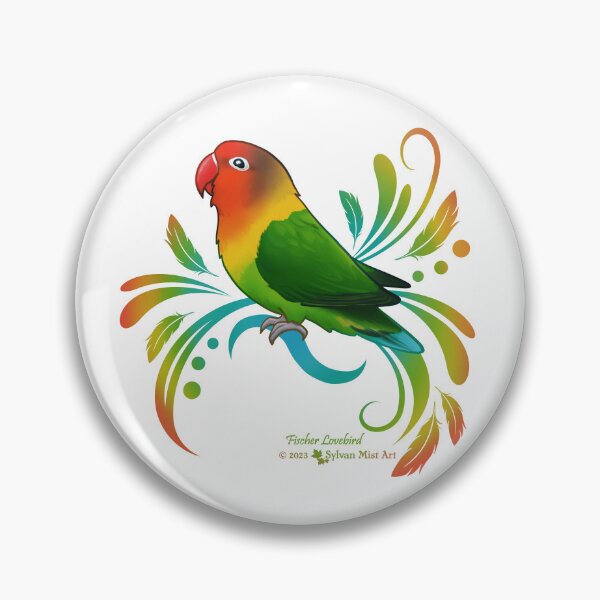 Item preview, Fischer Lovebird designed and sold by sylvanmist.