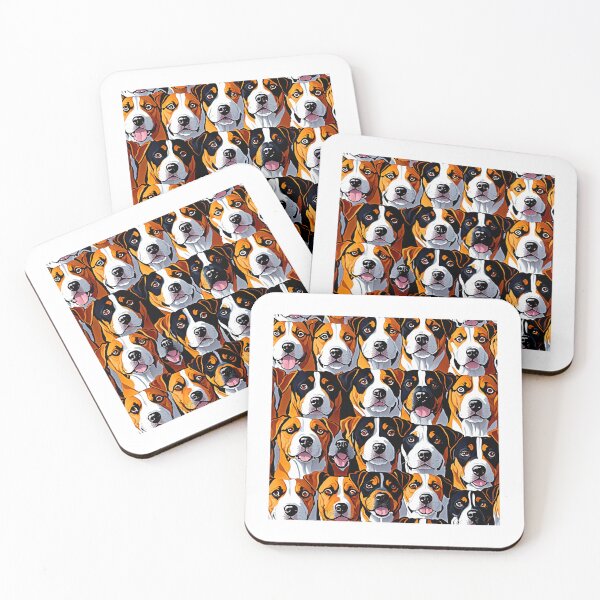 Item preview, Dogs Pattern designed and sold by excelente.