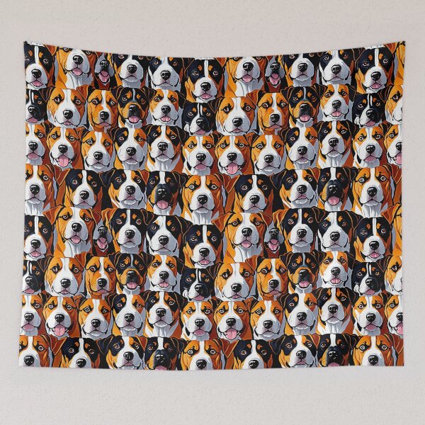 Item preview, Dogs Pattern designed and sold by excelente.