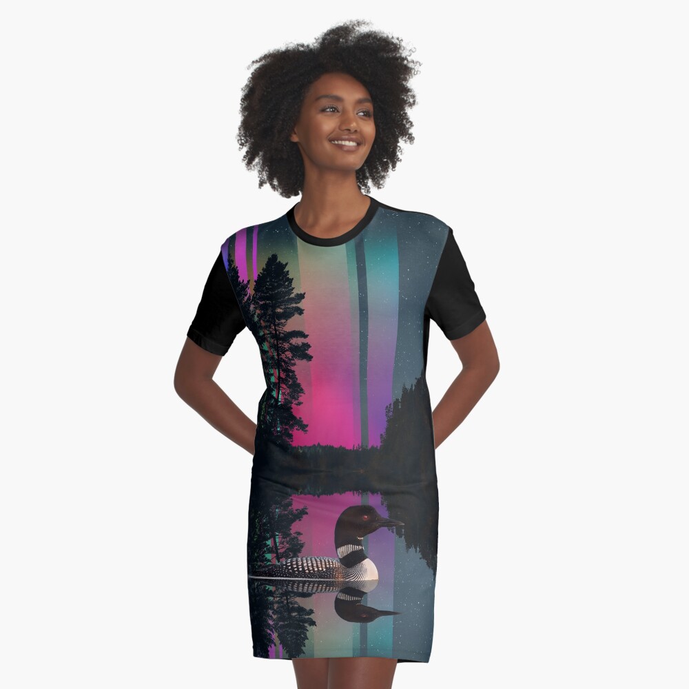 Item preview, Graphic T-Shirt Dress designed and sold by DavidLoblaw.