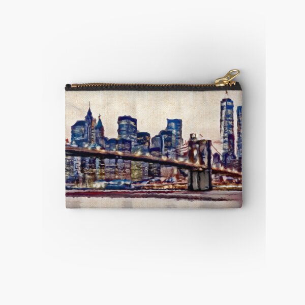 Item preview, Watercolor of Manhattan Skyline - © Doc Braham; All Rights Reserved designed and sold by BritishYank.