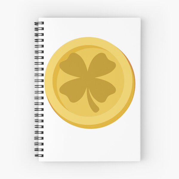Item preview, ?Four-leaf clover gold coin t-shirt design.? designed and sold by Nixless.