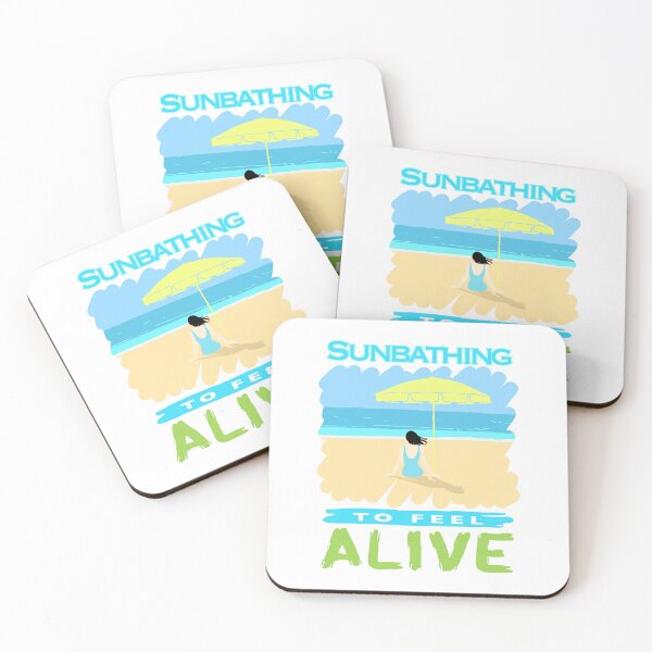 Item preview, Sunbathing to feel alive  designed and sold by LiberaCaballo.