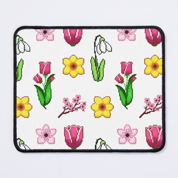 Item preview, Spring Flowers Pixel Art Set designed and sold by Pixelification.