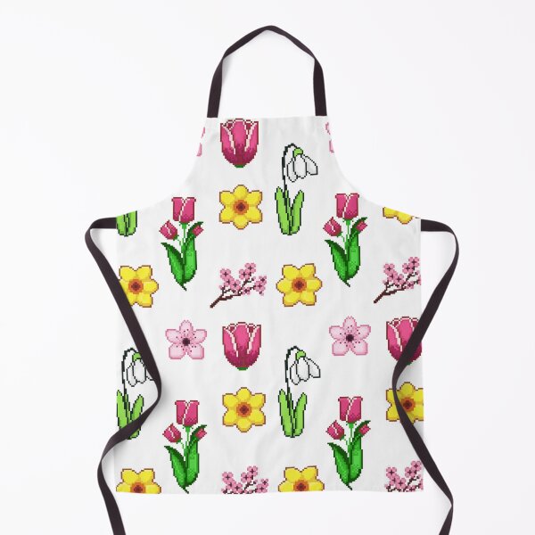 Item preview, Spring Flowers Pixel Art Set designed and sold by Pixelification.