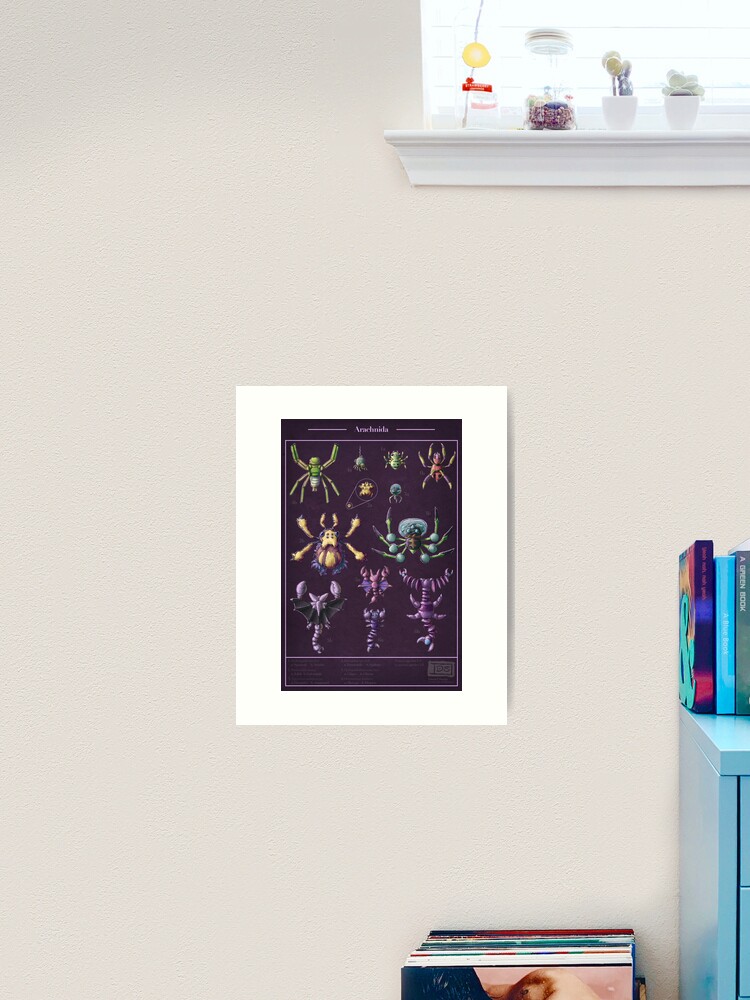 Thumbnail 1 of 3, Art Print, Pocket Arachnida designed and sold by Swainathan.
