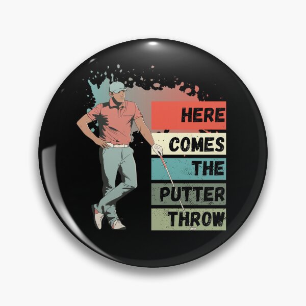Item preview, Here Comes The Putter Throw designed and sold by Elite GolfCompany.