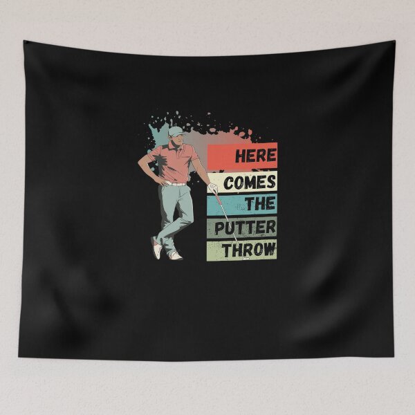 Item preview, Here Comes The Putter Throw designed and sold by Elite GolfCompany.