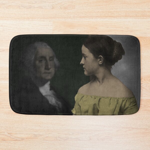 Artikelvorschau, Mädchen, das George Washington Portrait betrachtet entworfen und verkauft von princessbunhead.