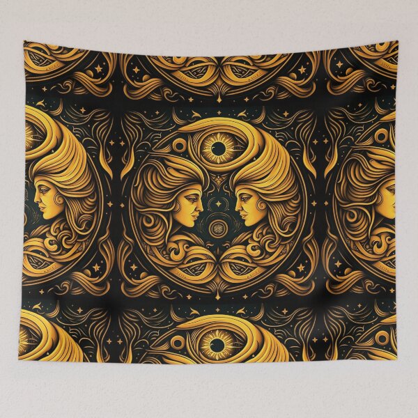 Item preview, Gemini Twins Constellation designed and sold by TwoToneThreads.