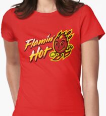 Flamin' Hot Women's Fitted T-Shirt