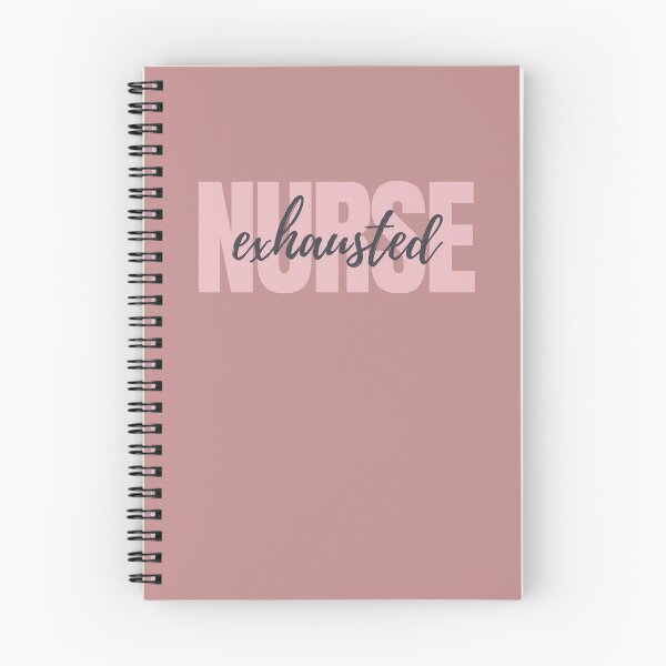 Item preview, Exhausted Nurse | Tired Nurses | Nurse Typographic | Nursing Problems designed and sold by DesignsRN.
