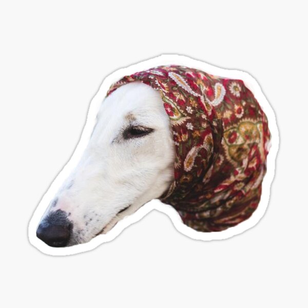 Item preview, borzoi babushka designed and sold by L-Scott.