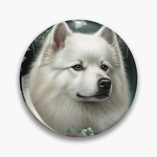 Item preview, Rosey Samoyed designed and sold by Nocturne  Paws.