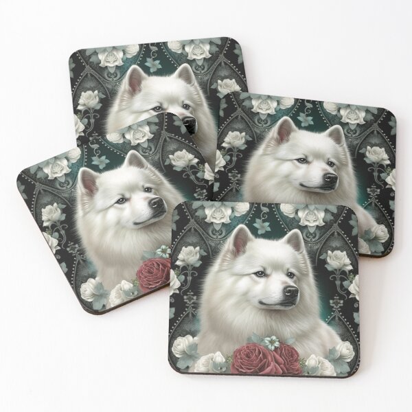 Item preview, Rosey Samoyed designed and sold by Nocturne  Paws.