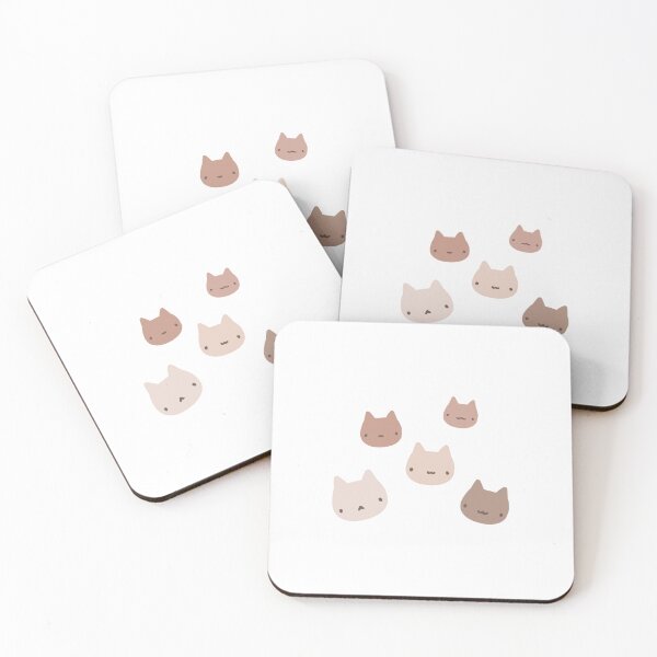 Item preview, Aesthetic Cute Brown Cats designed and sold by lameowee.