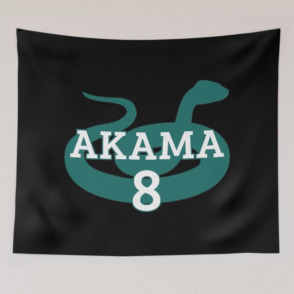 Item preview, Akama #8 Nohebi Volleyball Team designed and sold by Jade-Jaded.