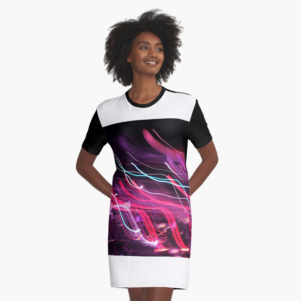 Item preview, Graphic T-Shirt Dress designed and sold by Juicyqueencoco.