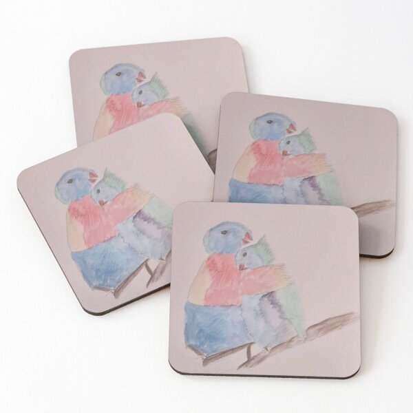 Item preview, Lovely hugging birds designed and sold by Angela  Blazevic.