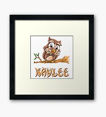 Kaylee Owl Framed Print