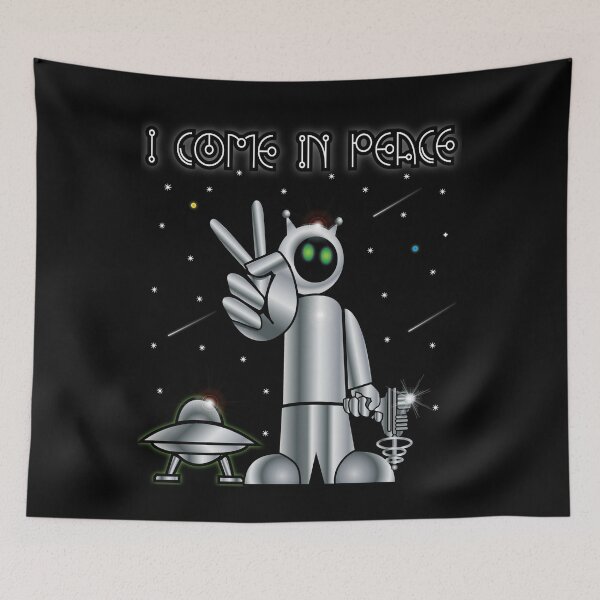 Item preview, I Come In Peace - Apparel designed and sold by LatinSaint.