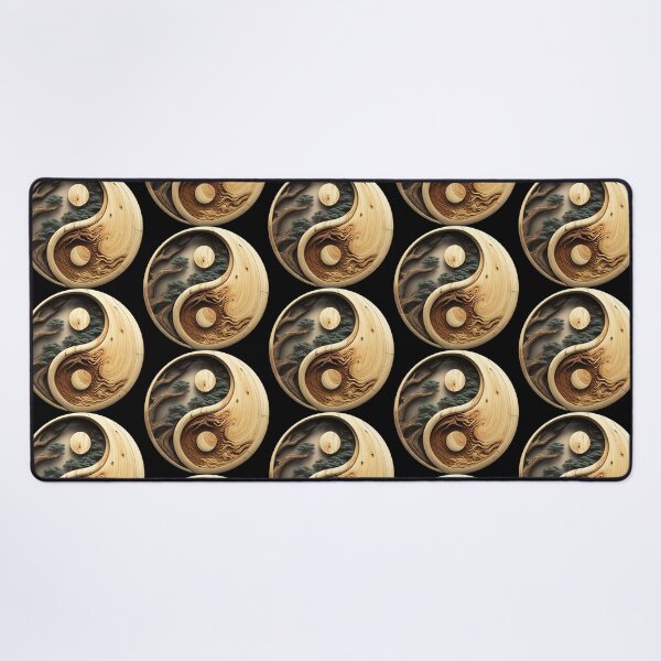 Item preview, Yin Yang Wood Carving designed and sold by BeachBumPics.