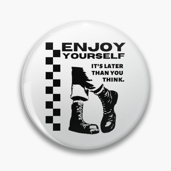 Item preview, Two Tone Ska - Enjoy Yourself It's Later Than You Think designed and sold by RuderThanMerch.