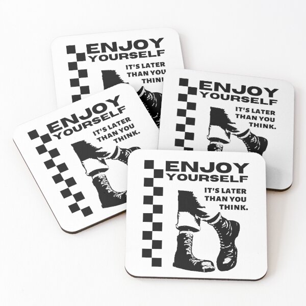 Item preview, Two Tone Ska - Enjoy Yourself It's Later Than You Think designed and sold by RuderThanMerch.