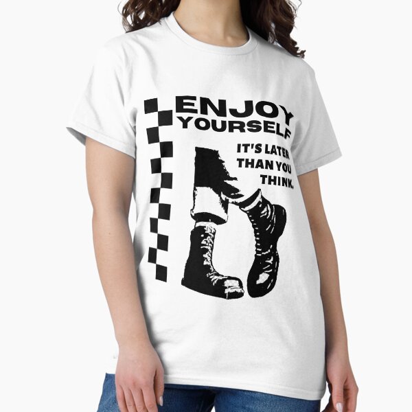Item preview, Two Tone Ska - Enjoy Yourself It's Later Than You Think designed and sold by RuderThanMerch.