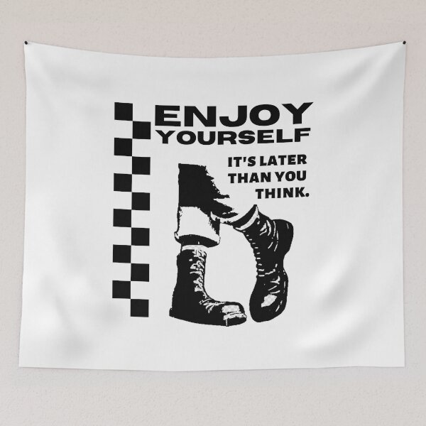 Item preview, Two Tone Ska - Enjoy Yourself It's Later Than You Think designed and sold by RuderThanMerch.