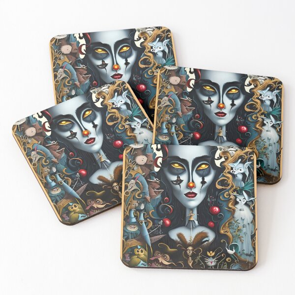Item preview, Beyond the Looking Glass - Dark and Unsettling World designed and sold by GalihDA.