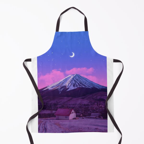 Item preview, Enchanted village and Fuji at night designed and sold by funglazie.