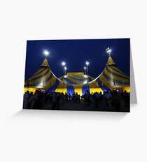 Cirque du Soleil - Le Grand Chapiteau - Montreal Quebec Canada Greeting Card