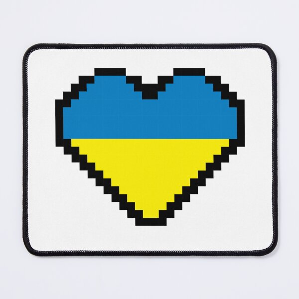 Item preview, Ukraine Flag Pixel Art, Ukranian Flag  pixel art designed and sold by mrsupicku.
