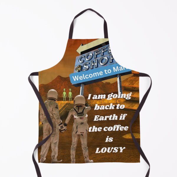 Item preview, Coffee on Mars designed and sold by Kezzie Prints.