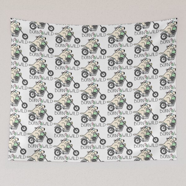 Item preview, Motorcycle riding Born to be Wild designed and sold by JoyfulDaisy.