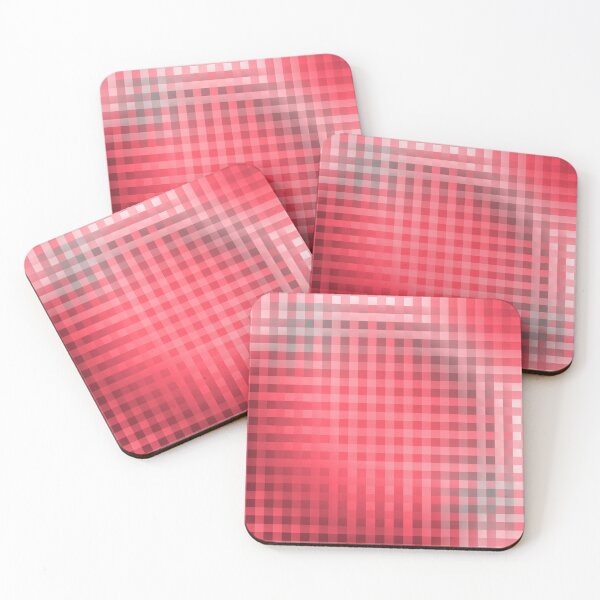 Item preview, Red gray plaid trendy pattern designed and sold by fuzzyfox.