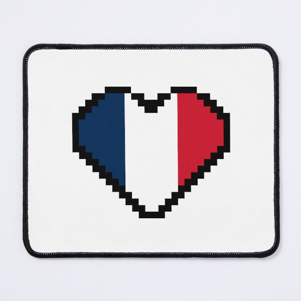 Item preview, French Flag Pixel Art, France Flag  pixel art designed and sold by mrsupicku.