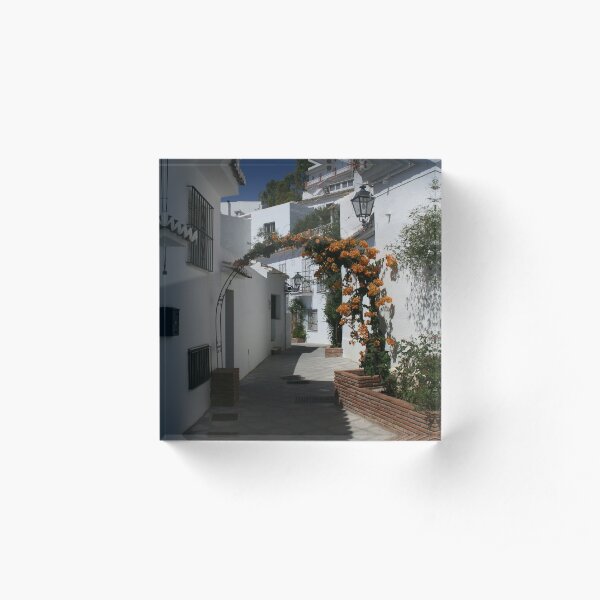 Mijas, Spain Acrylic Block